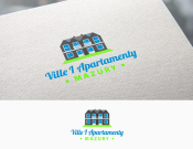 Projekt graficzny, nazwa firmy, tworzenie logo firm Logo Ville i Apartamenty Mazury - GraphicDesigner