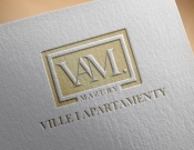 Projekt graficzny, nazwa firmy, tworzenie logo firm Logo Ville i Apartamenty Mazury - Crystal Design