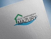 Projekt graficzny, nazwa firmy, tworzenie logo firm Logo Ville i Apartamenty Mazury - jaczyk
