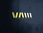 Projekt graficzny, nazwa firmy, tworzenie logo firm Logo Ville i Apartamenty Mazury - noon