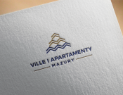 Projekt graficzny, nazwa firmy, tworzenie logo firm Logo Ville i Apartamenty Mazury - lyset