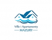 Projekt graficzny, nazwa firmy, tworzenie logo firm Logo Ville i Apartamenty Mazury - Worach-Art