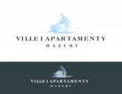 Projekt graficzny, nazwa firmy, tworzenie logo firm Logo Ville i Apartamenty Mazury - timur