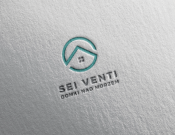 Projekt graficzny, nazwa firmy, tworzenie logo firm Logo dla domków Sei Venti - lyset
