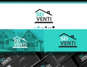 Projekt graficzny, nazwa firmy, tworzenie logo firm Logo dla domków Sei Venti - EwaL
