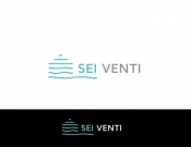 Projekt graficzny, nazwa firmy, tworzenie logo firm Logo dla domków Sei Venti - stone