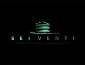 Projekt graficzny, nazwa firmy, tworzenie logo firm Logo dla domków Sei Venti - noon