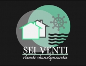 Projekt graficzny, nazwa firmy, tworzenie logo firm Logo dla domków Sei Venti - nzag
