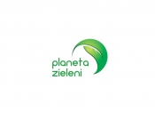 Projekt graficzny, nazwa firmy, tworzenie logo firm Logo - planeta zieleni - stone