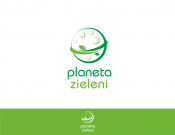 Projekt graficzny, nazwa firmy, tworzenie logo firm Logo - planeta zieleni - felipewwa