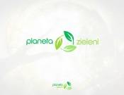 Projekt graficzny, nazwa firmy, tworzenie logo firm Logo - planeta zieleni - myConcepT