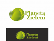 Projekt graficzny, nazwa firmy, tworzenie logo firm Logo - planeta zieleni - ADRUS