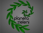 Projekt graficzny, nazwa firmy, tworzenie logo firm Logo - planeta zieleni - IW0NA