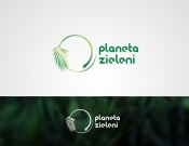 Projekt graficzny, nazwa firmy, tworzenie logo firm Logo - planeta zieleni - mooya