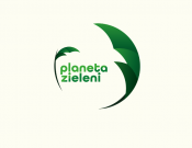 Projekt graficzny, nazwa firmy, tworzenie logo firm Logo - planeta zieleni - DamianDesigner