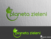 Projekt graficzny, nazwa firmy, tworzenie logo firm Logo - planeta zieleni - GraphicDesigner
