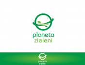 Projekt graficzny, nazwa firmy, tworzenie logo firm Logo - planeta zieleni - felipewwa