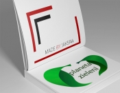 Projekt graficzny, nazwa firmy, tworzenie logo firm Logo - planeta zieleni - jaksaw