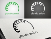 Projekt graficzny, nazwa firmy, tworzenie logo firm Logo - planeta zieleni - MrsLadyDoris