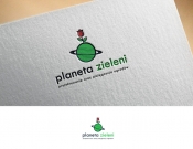 Projekt graficzny, nazwa firmy, tworzenie logo firm Logo - planeta zieleni - Mixtura