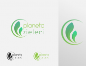 Projekt graficzny, nazwa firmy, tworzenie logo firm Logo - planeta zieleni - Johan