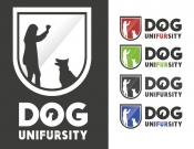 Projekt graficzny, nazwa firmy, tworzenie logo firm Logo szkolenie psów - Crystal Design