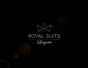 Projekt graficzny, nazwa firmy, tworzenie logo firm Logo dla firmy Royal Suits Lingerie - sansey