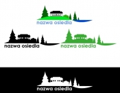 Projekt graficzny, nazwa firmy, tworzenie logo firm Logo dla osiedla blisko wody i lasu - EwaL