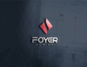 Projekt graficzny, nazwa firmy, tworzenie logo firm Logo dla Foyer Kominki - Dybski