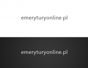 Projekt graficzny, nazwa firmy, tworzenie logo firm Logo dla bloga emeryturaonline.pl  - meFis.