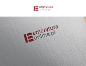 projektowanie logo oraz grafiki online Logo dla bloga emeryturaonline.pl 