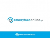 Projekt graficzny, nazwa firmy, tworzenie logo firm Logo dla bloga emeryturaonline.pl  - stone