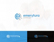 Projekt graficzny, nazwa firmy, tworzenie logo firm Logo dla bloga emeryturaonline.pl  - myConcepT
