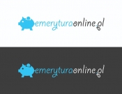 Projekt graficzny, nazwa firmy, tworzenie logo firm Logo dla bloga emeryturaonline.pl  - VisionSpot