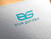 Projekt graficzny, nazwa firmy, tworzenie logo firm Logo dla Blue Garden - noon