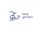 Projekt graficzny, nazwa firmy, tworzenie logo firm Logo dla Blue Garden - kruszynka