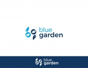 Projekt graficzny, nazwa firmy, tworzenie logo firm Logo dla Blue Garden - stone