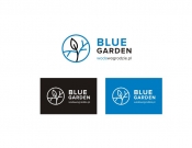 Projekt graficzny, nazwa firmy, tworzenie logo firm Logo dla Blue Garden - sevenfloor