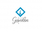 Projekt graficzny, nazwa firmy, tworzenie logo firm Logo dla Blue Garden - kotarska