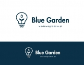 Projekt graficzny, nazwa firmy, tworzenie logo firm Logo dla Blue Garden - le_papillon