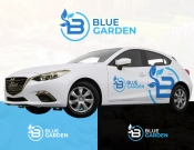 Projekt graficzny, nazwa firmy, tworzenie logo firm Logo dla Blue Garden - myConcepT