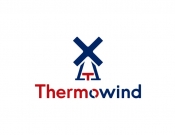 Projekt graficzny, nazwa firmy, tworzenie logo firm Logo dla firmy Thermowind - ziemko