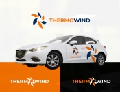 Projekt graficzny, nazwa firmy, tworzenie logo firm Logo dla firmy Thermowind - myConcepT