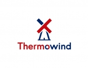 Projekt graficzny, nazwa firmy, tworzenie logo firm Logo dla firmy Thermowind - ziemko