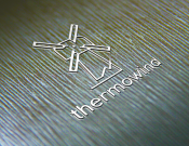 Projekt graficzny, nazwa firmy, tworzenie logo firm Logo dla firmy Thermowind - sansey