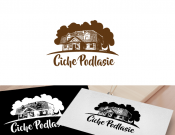 Projekt graficzny, nazwa firmy, tworzenie logo firm Logo pensjonatu/domków na Podlasiu  - yatzek