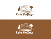 Projekt graficzny, nazwa firmy, tworzenie logo firm Logo pensjonatu/domków na Podlasiu  - ewelajncz