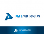 Projekt graficzny, nazwa firmy, tworzenie logo firm Nowe logo dla firmy KNIFF AUTOMATION - felipewwa