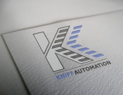 Projekt graficzny, nazwa firmy, tworzenie logo firm Nowe logo dla firmy KNIFF AUTOMATION - Tomi83