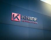 Projekt graficzny, nazwa firmy, tworzenie logo firm Nowe logo dla firmy KNIFF AUTOMATION - blanko